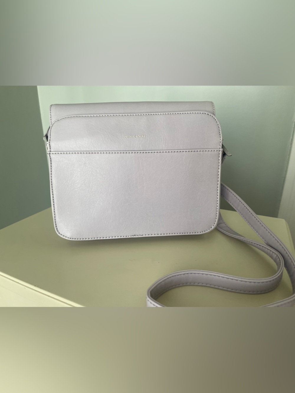 Matt & Nat Minimalist Lavender Crossbody Bag